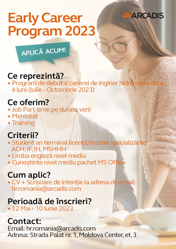 Early Career Program 2023 – Facultatea de Hidrotehnică, Geodezie şi ...